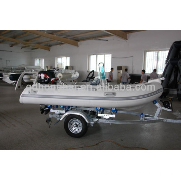 small inflatable RIB fiberglass boat for factory